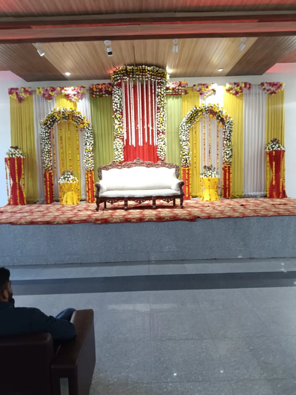 Traditional Wedding Stage