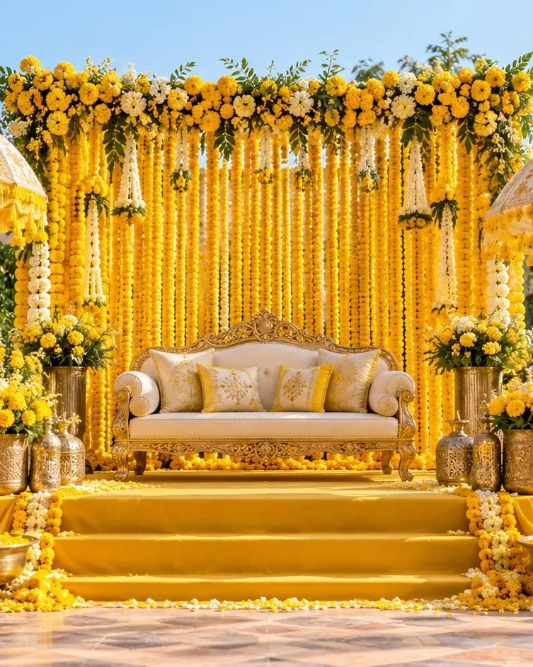 Theme Decoration by Wedding Flower Decoration